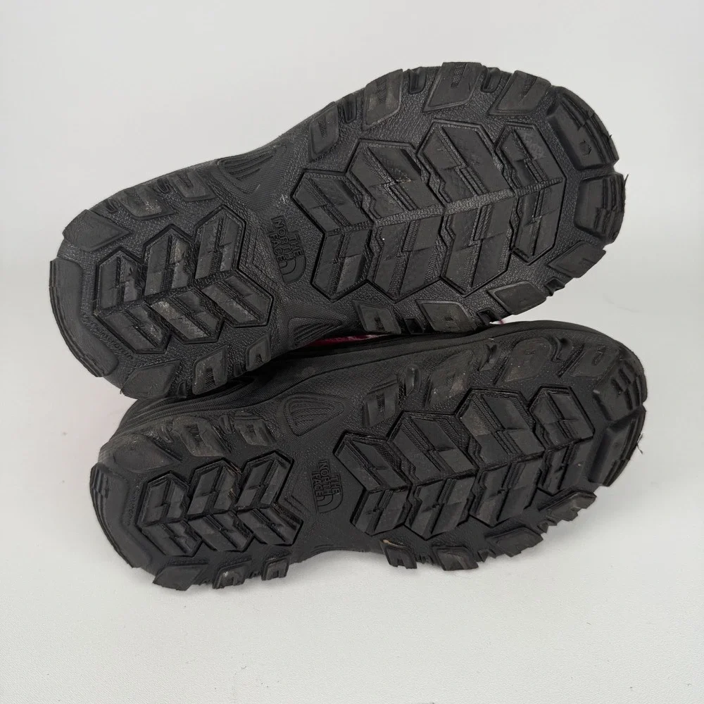 The‎ North Face Alpenglow IV Girls Winter Sz 1 Paradise Pink Snow Boots NF0A2T5P